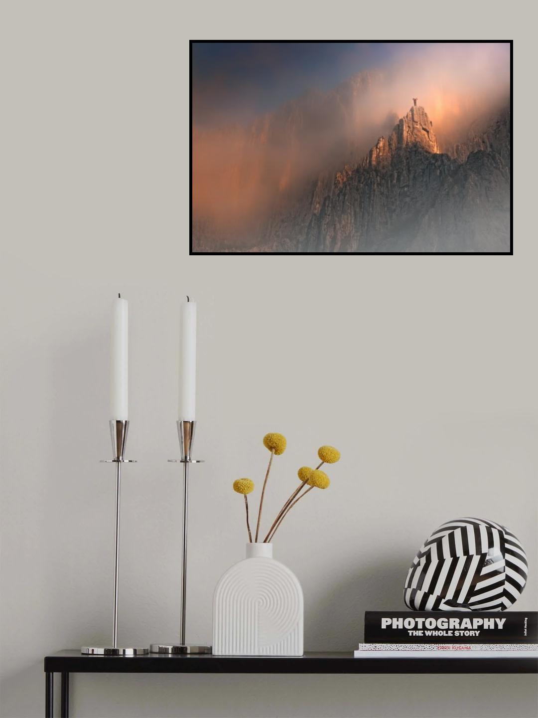 Near God Poster och Canvastavla
