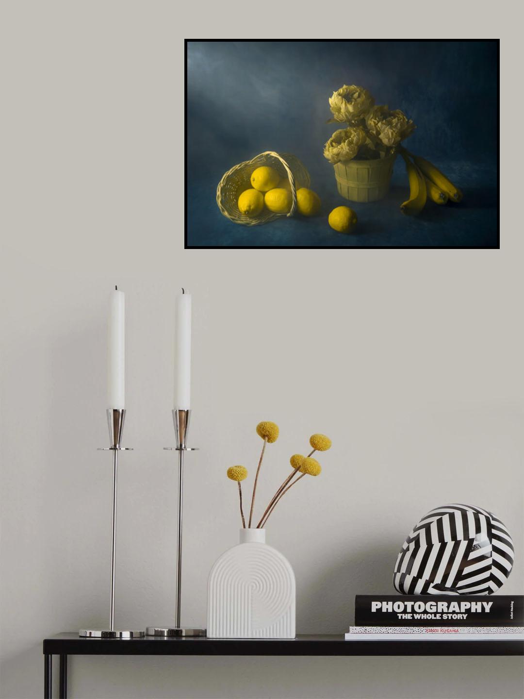 Yellow Delight Poster och Canvastavla