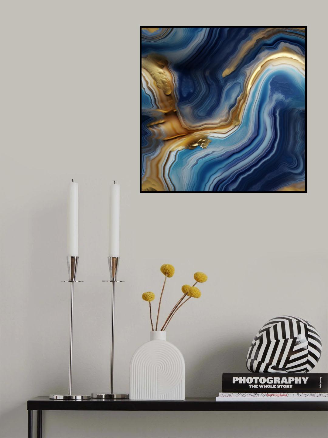 Agate 25 Poster och Canvastavla