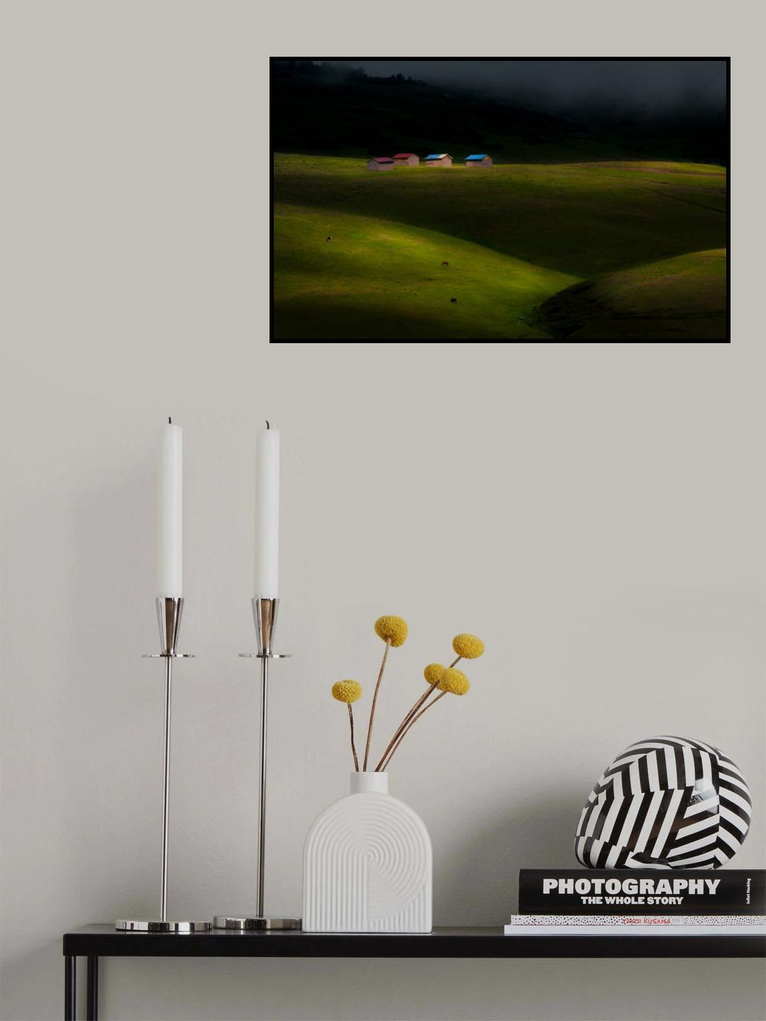 Huts Poster och Canvastavla