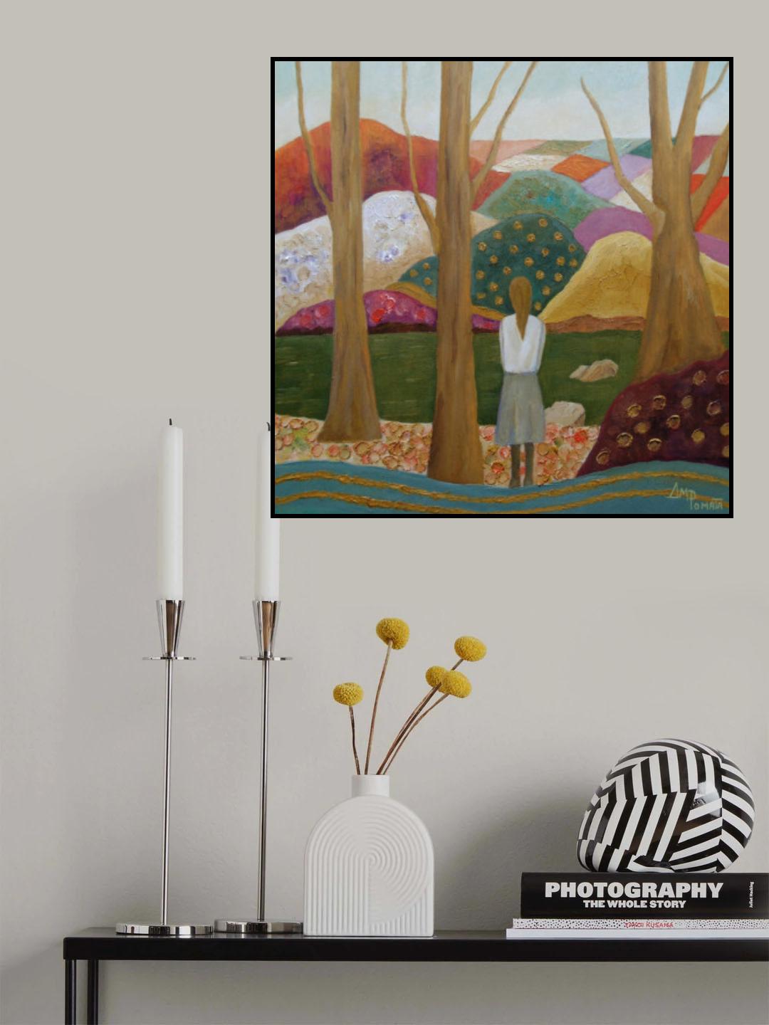 Midway Through Seasons Poster och Canvastavla