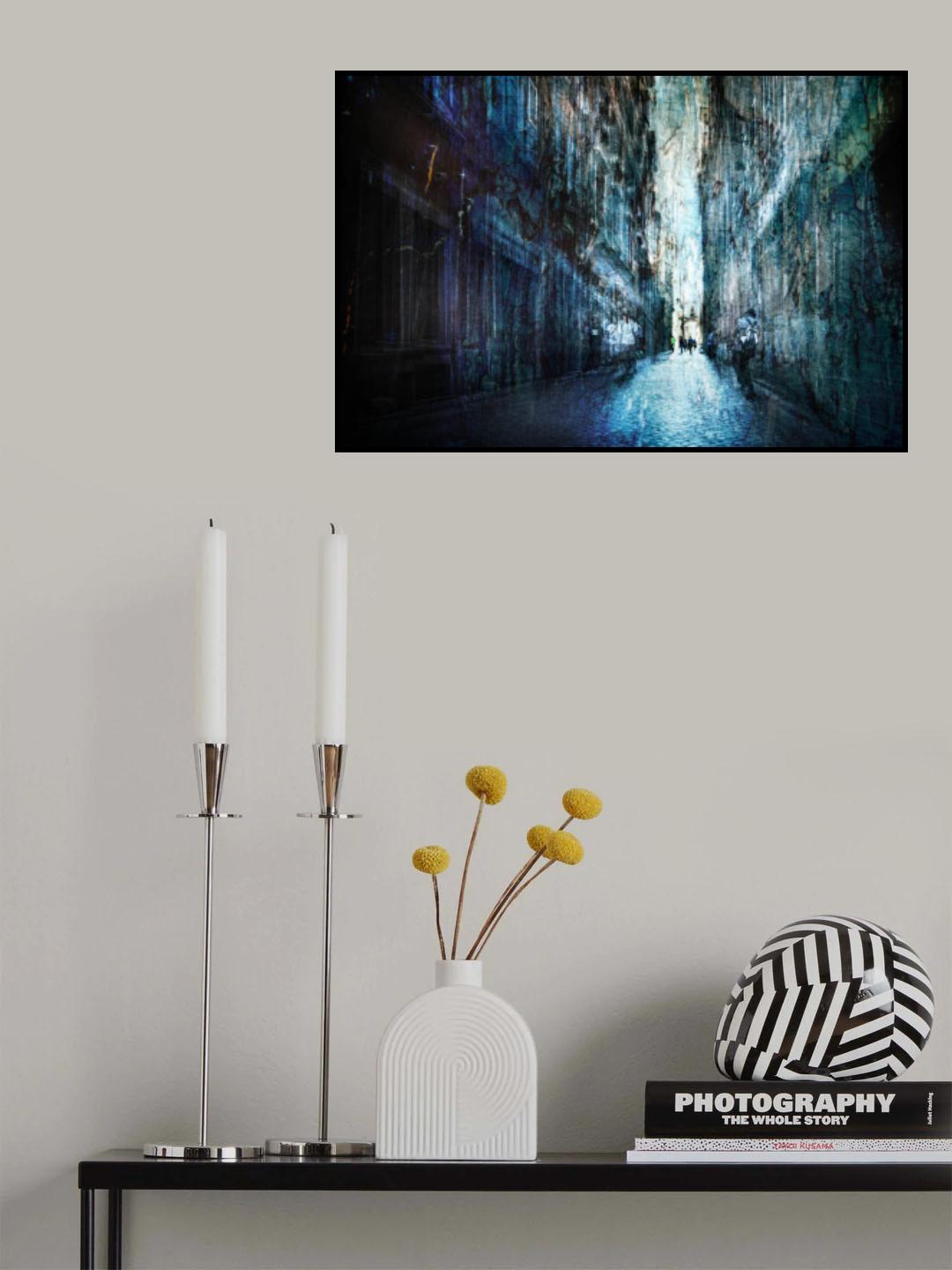 In the alley Poster och Canvastavla