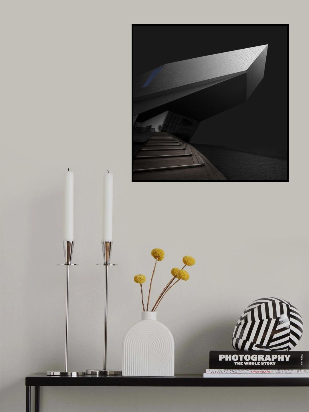The Eye film museum in Amsterdam Poster och Canvastavla