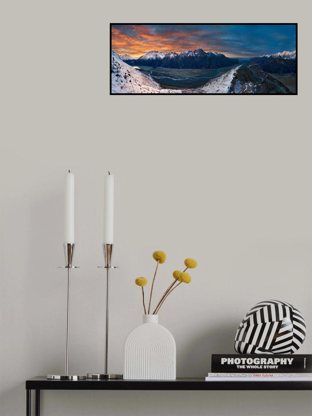 Malte Brun Range Poster och Canvastavla