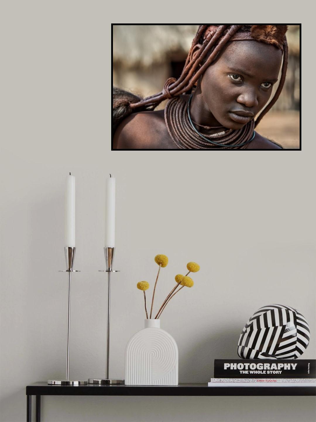 Himba girl Poster och Canvastavla