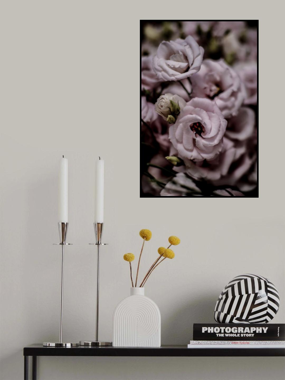 Rosa Poster och Canvastavla