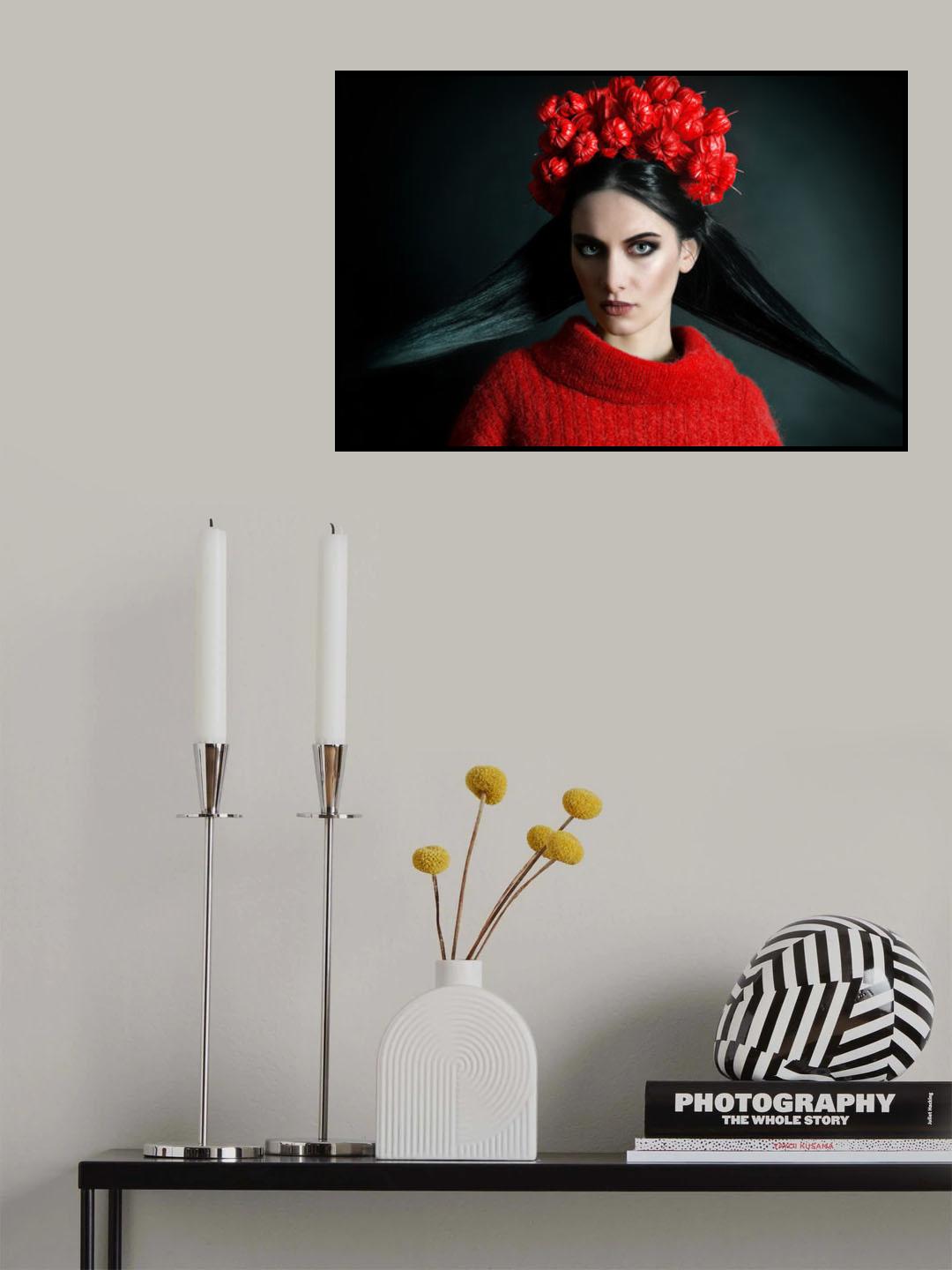 red crown Poster och Canvastavla