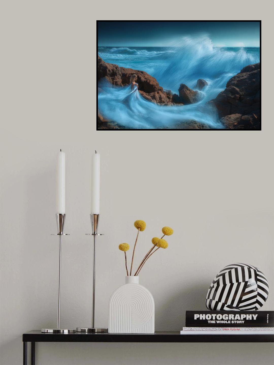 AMPHITRITE WEDDING DRESS Poster och Canvastavla