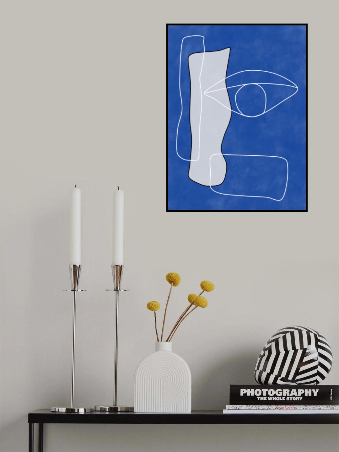 3x4 Aspectratio Indigo23 Poster och Canvastavla