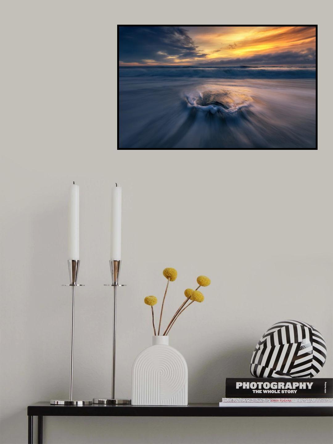 Blossom in the sea Poster och Canvastavla