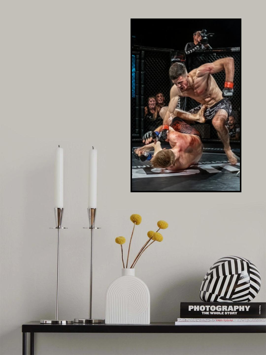 Photojournalism 'Human Brutality' Poster och Canvastavla