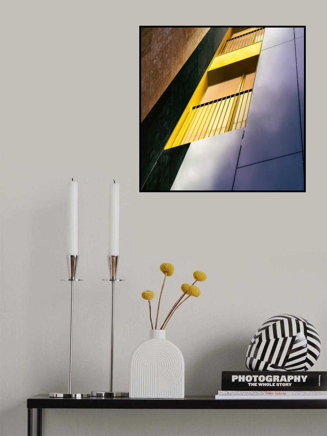 quartier bleu Poster och Canvastavla