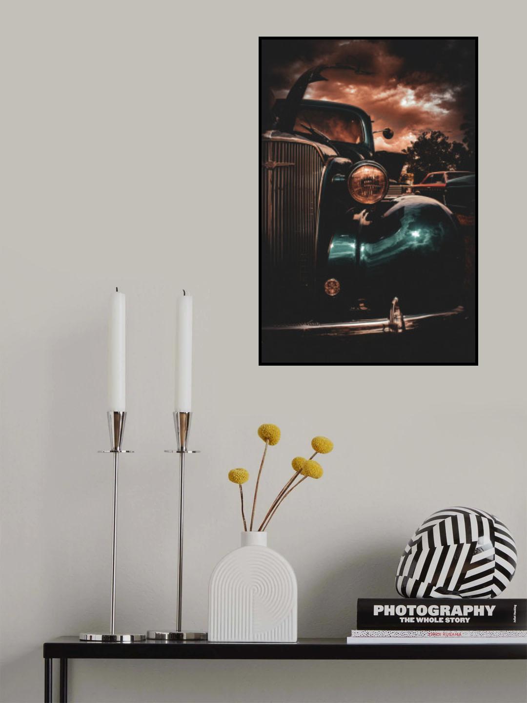 Motor City Poster och Canvastavla