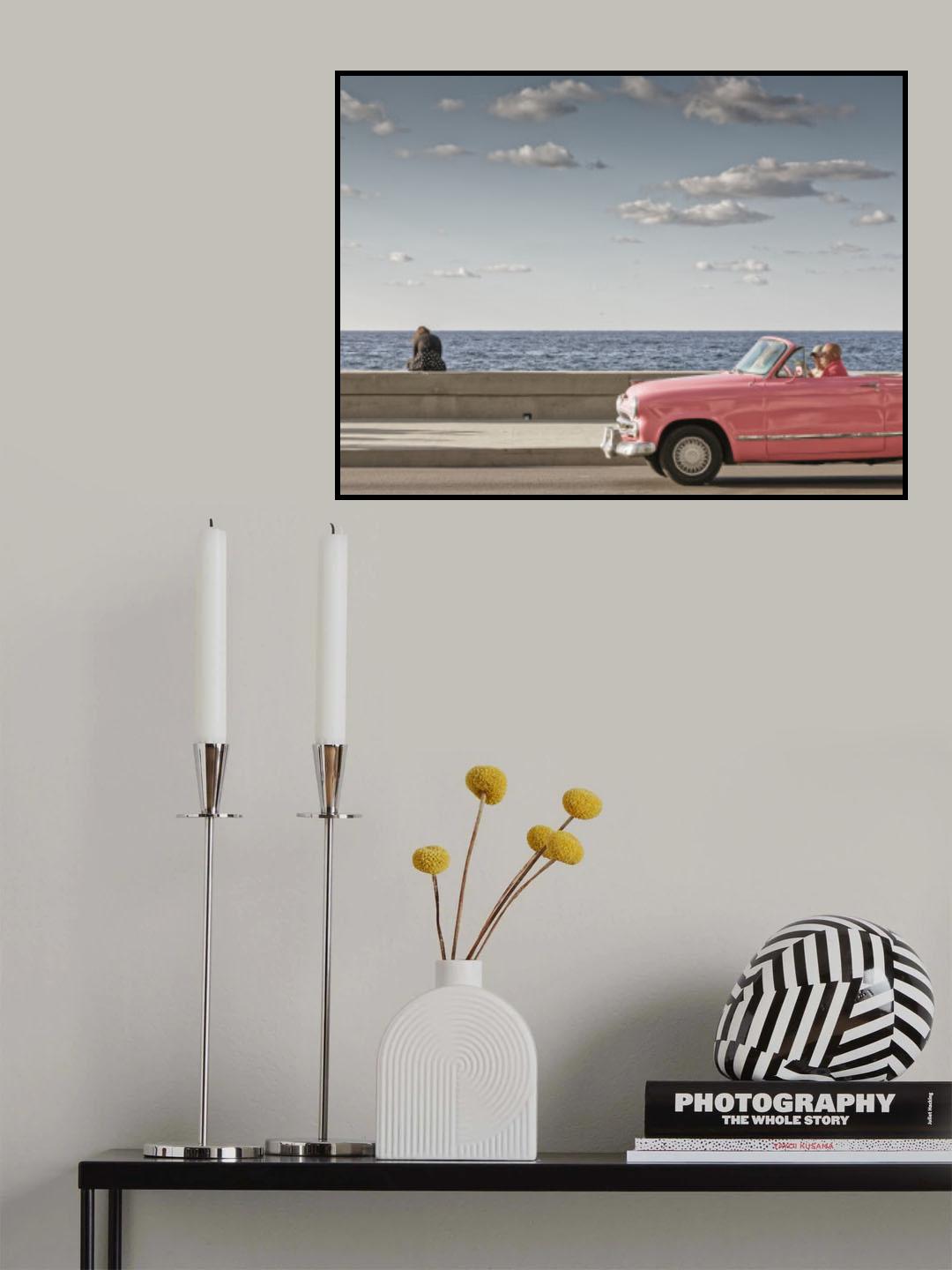 Malecòn Habana Cuba #1 Poster och Canvastavla
