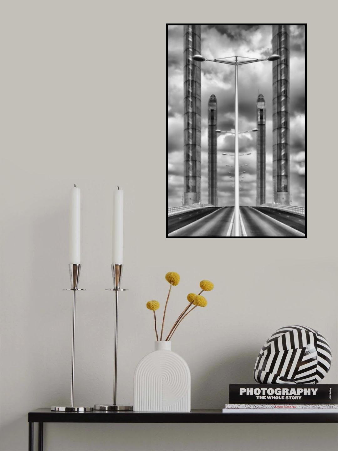 Bordeaux into orbit Poster och Canvastavla