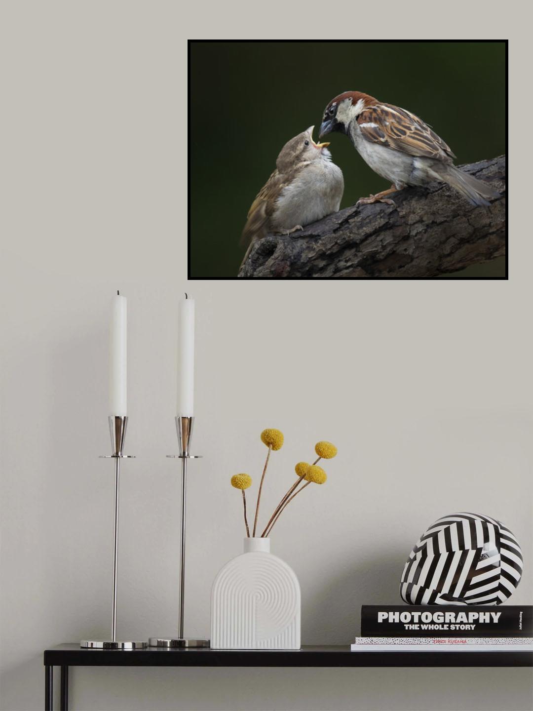Care Poster och Canvastavla