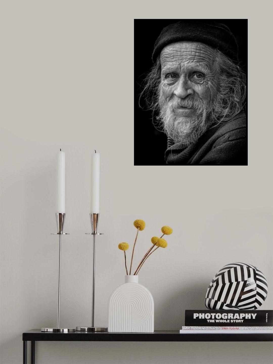 Old Man Poster och Canvastavla