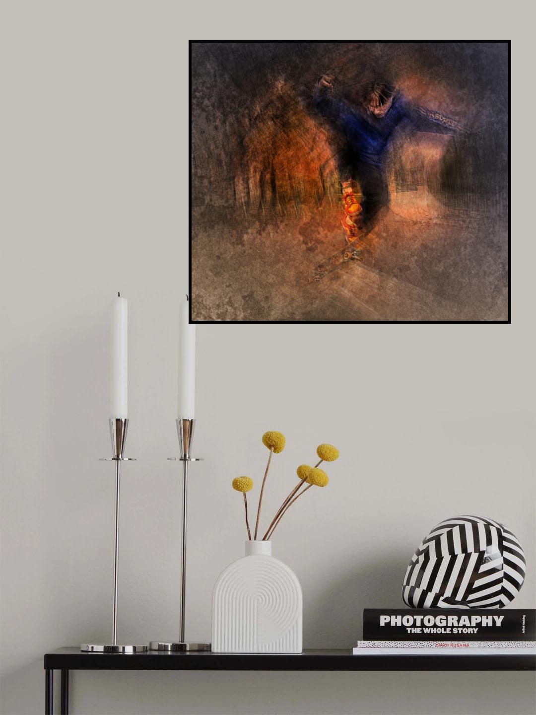 Jump Poster och Canvastavla