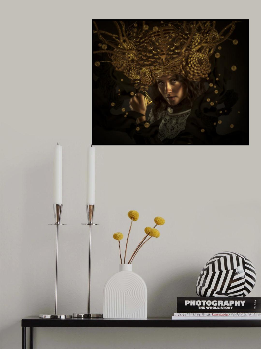 MUSIC IV (ON INTELLIGENCE ARITIFICIAL) Poster och Canvastavla