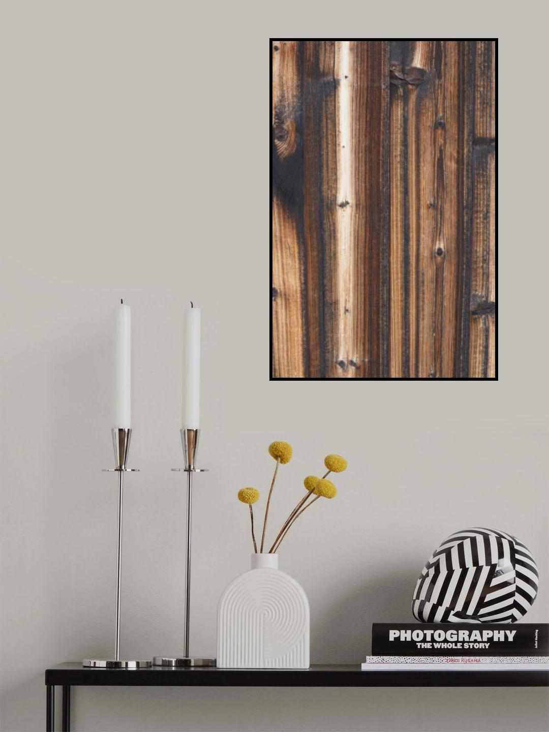 Tex Surface Wood 8 Poster och Canvastavla