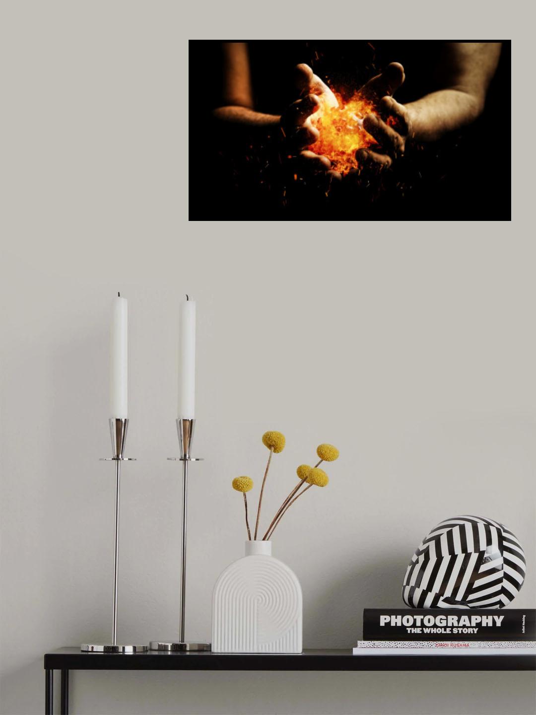 The Fireball Poster och Canvastavla
