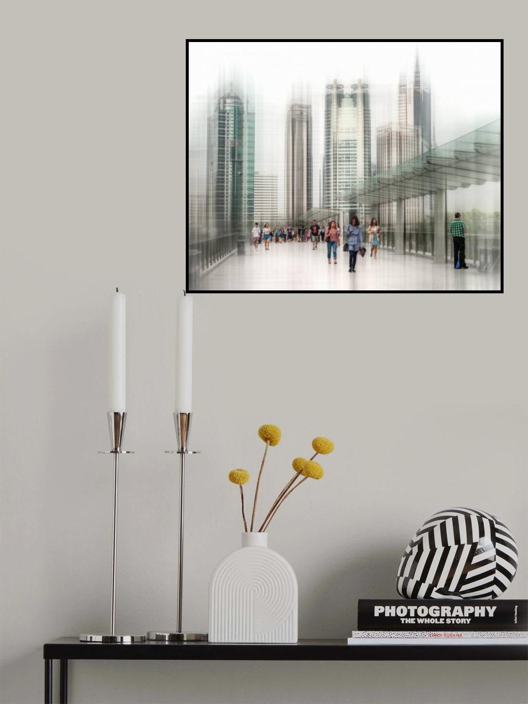 Pudong Dynamics Poster och Canvastavla