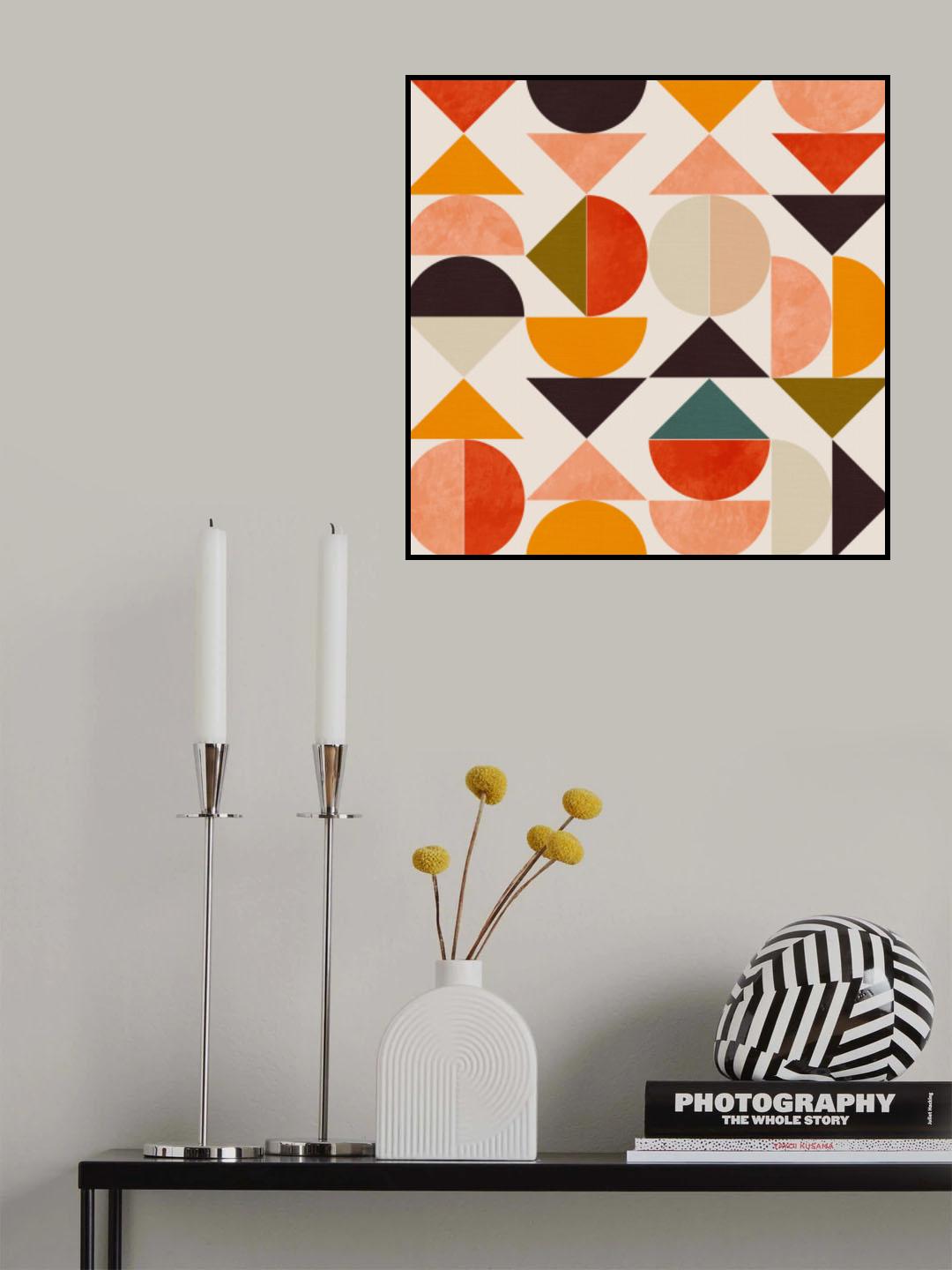 Bauhaus New8 Poster och Canvastavla