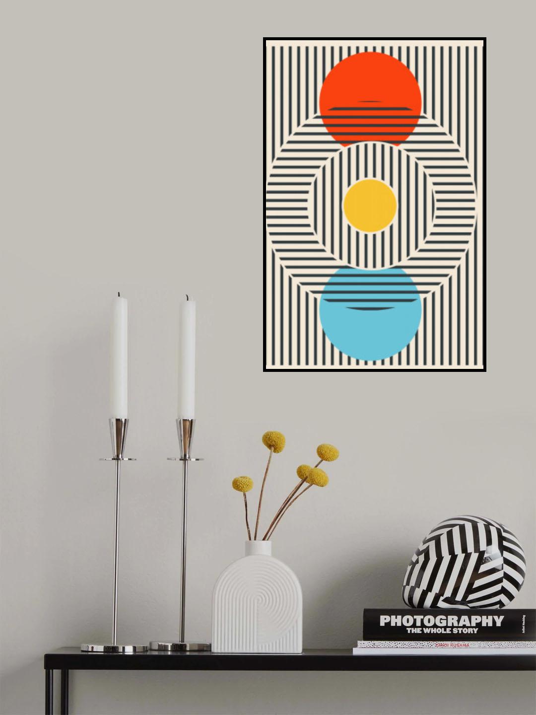 Minimal Planets Series #2 Poster och Canvastavla