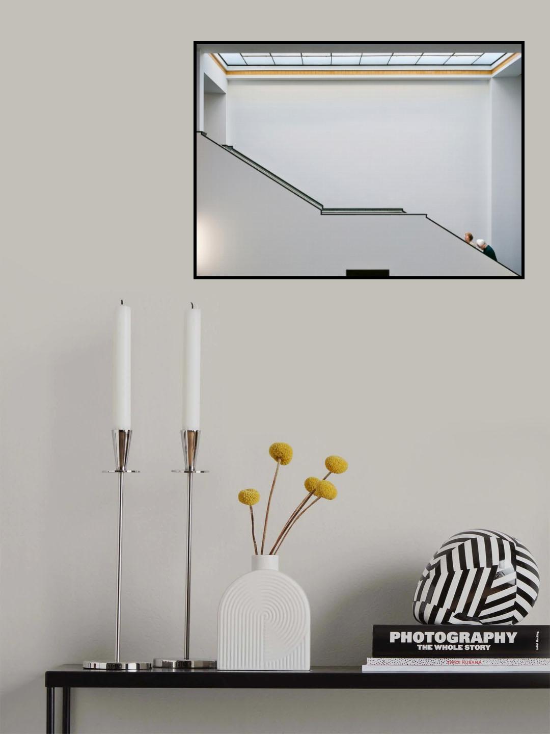 Stair-up Poster och Canvastavla