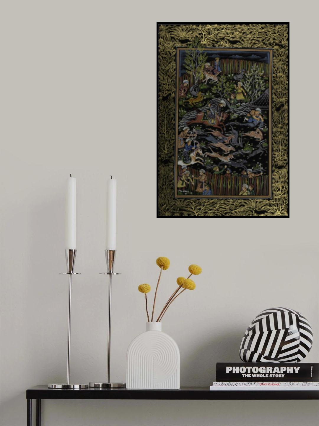 INDO-PERSIAN PAINTING Poster och Canvastavla