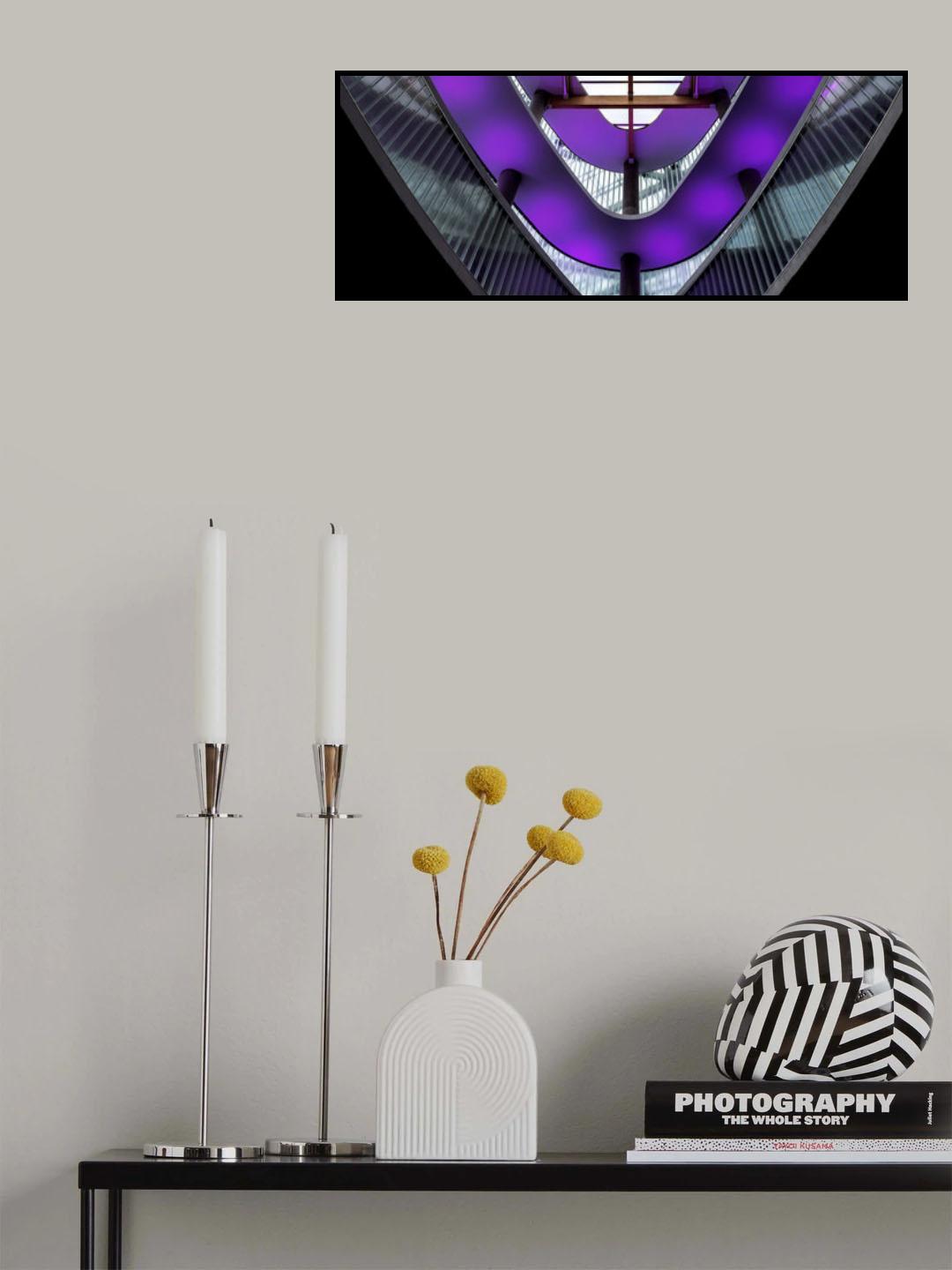 purple bands Poster och Canvastavla
