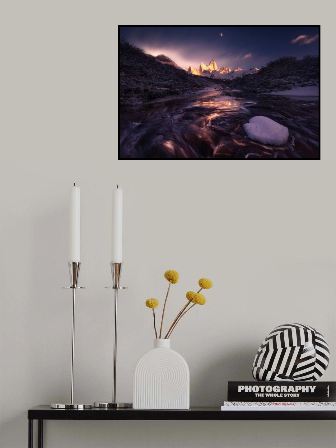 Under the moon Poster och Canvastavla