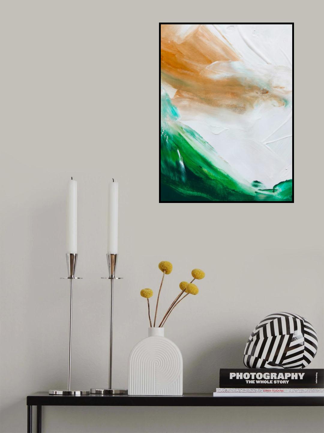 Abstract 23 Poster och Canvastavla