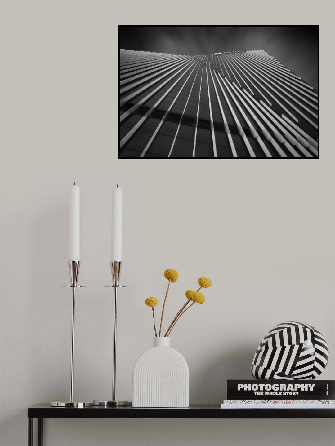 The dark city Poster och Canvastavla