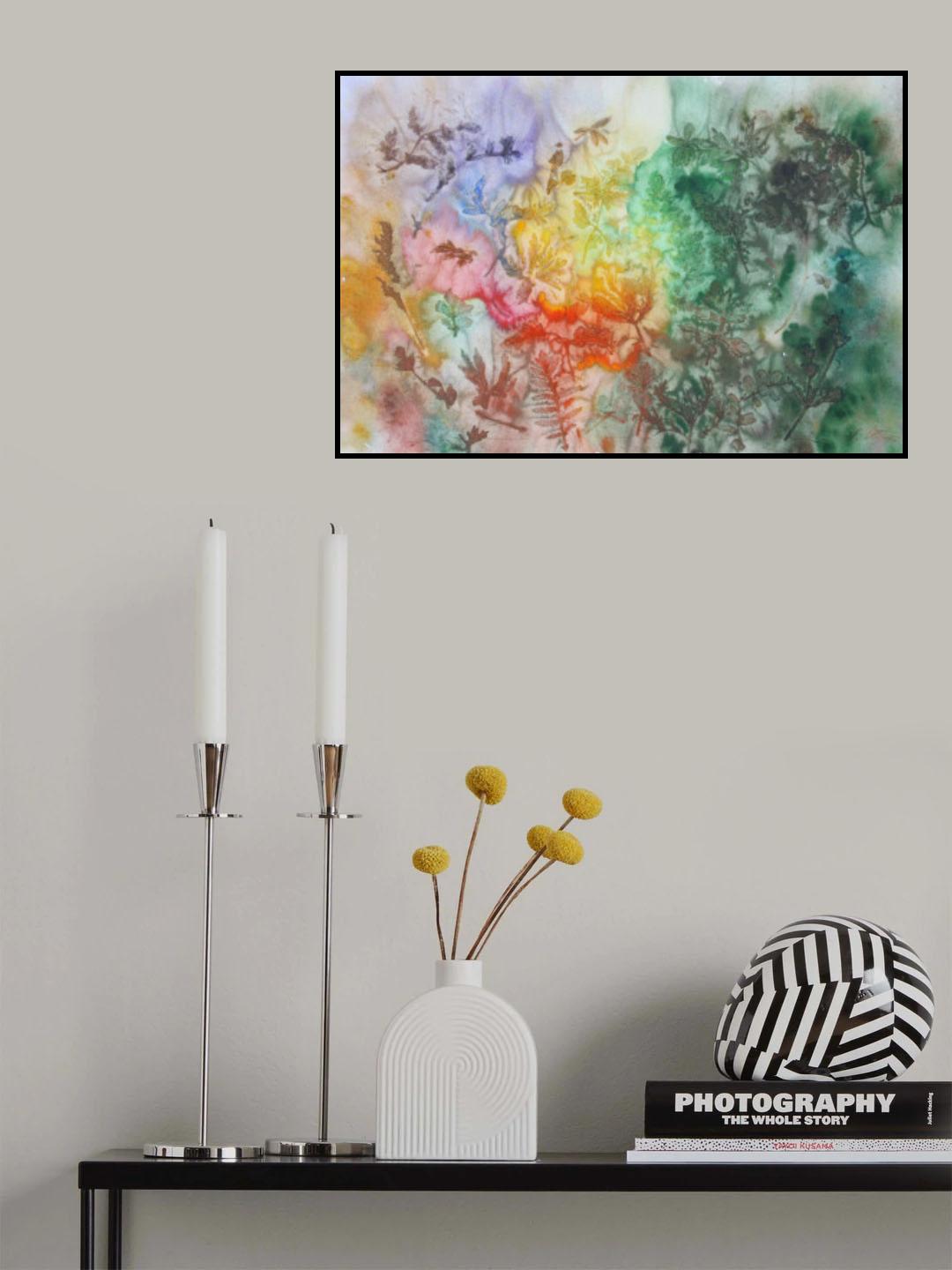 Beauty and the Leaves Poster och Canvastavla