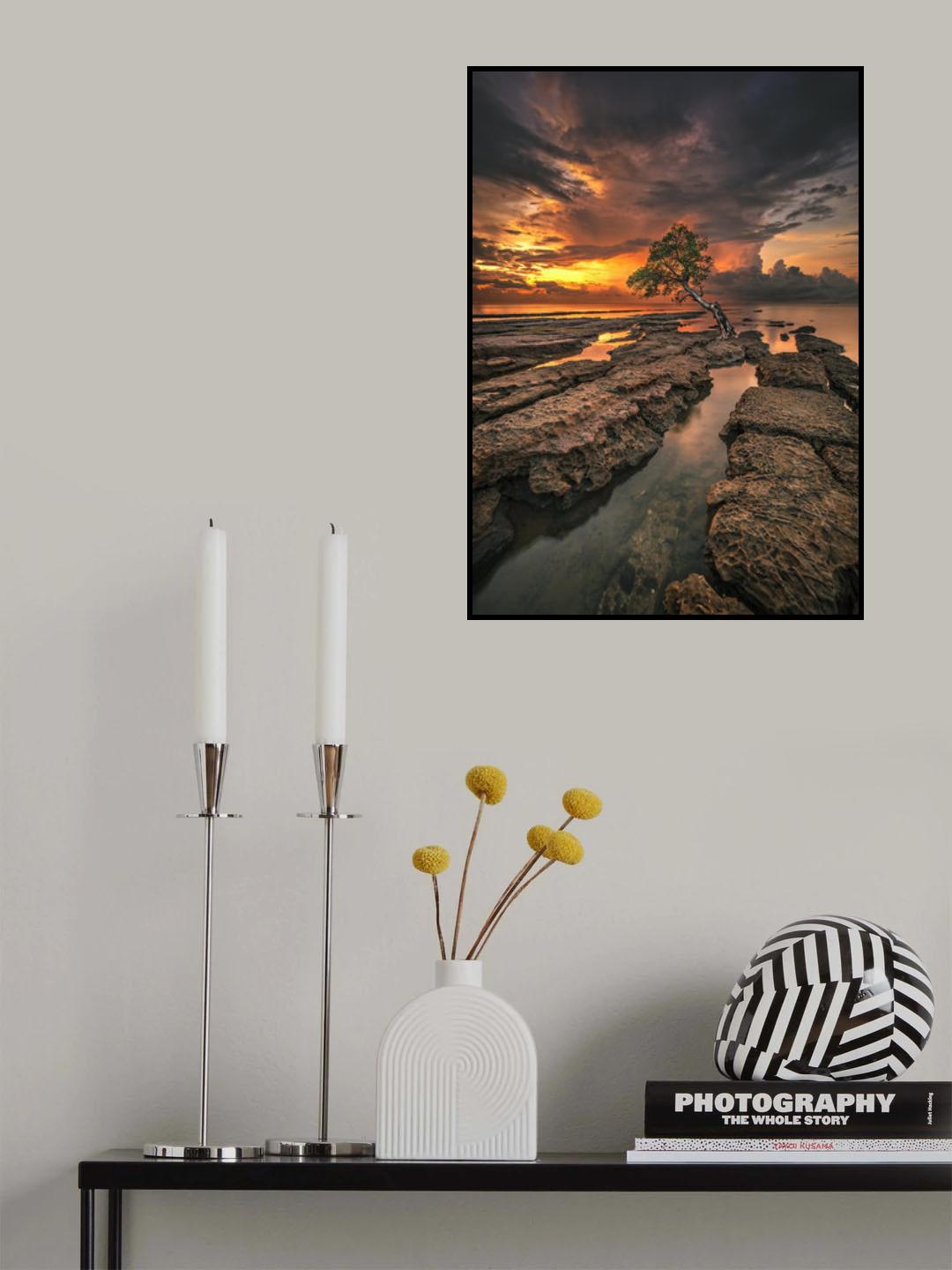 Lonely Tree Poster och Canvastavla