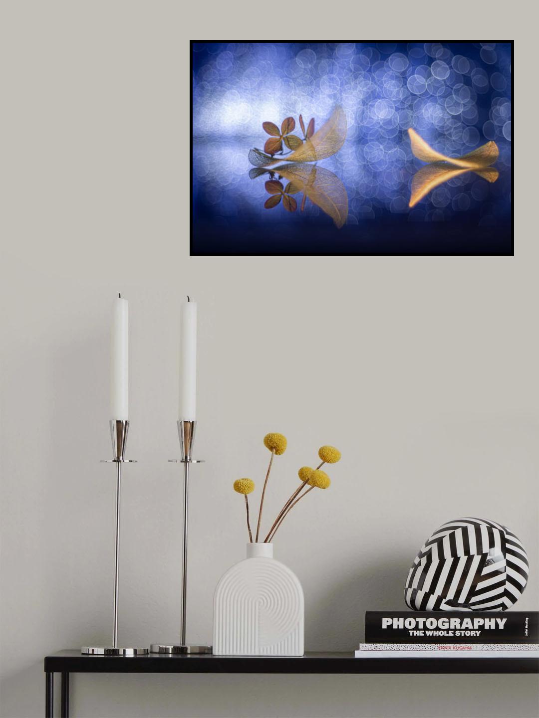Two boats in the valley of dreams Poster och Canvastavla