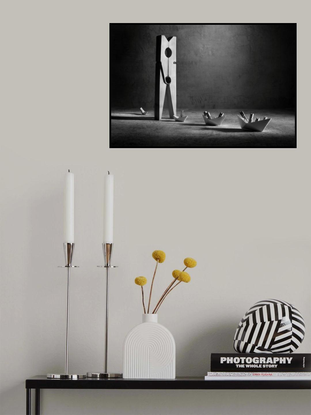 Colossus of Rhodes Poster och Canvastavla