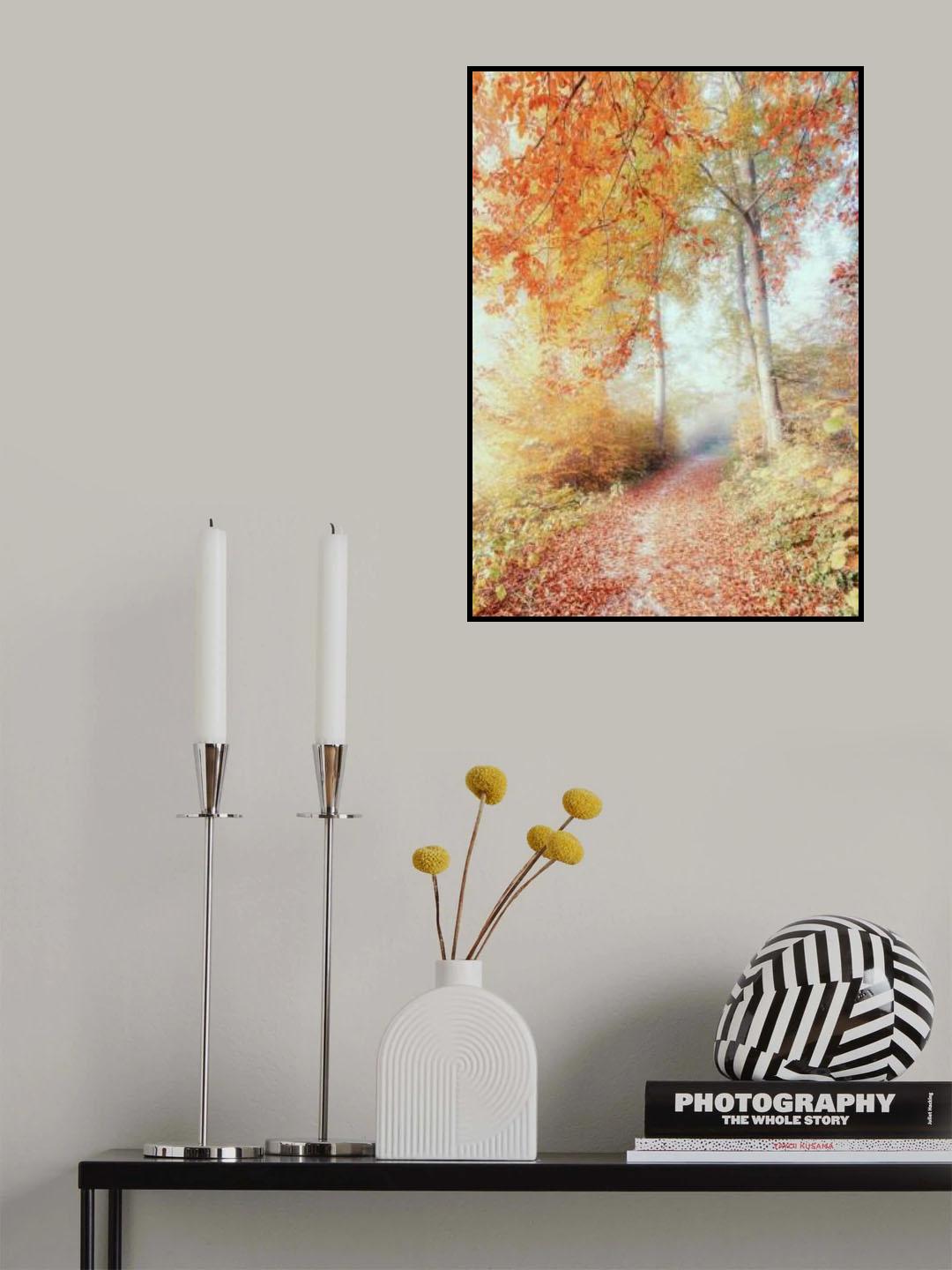 Autumn morningf Poster och Canvastavla