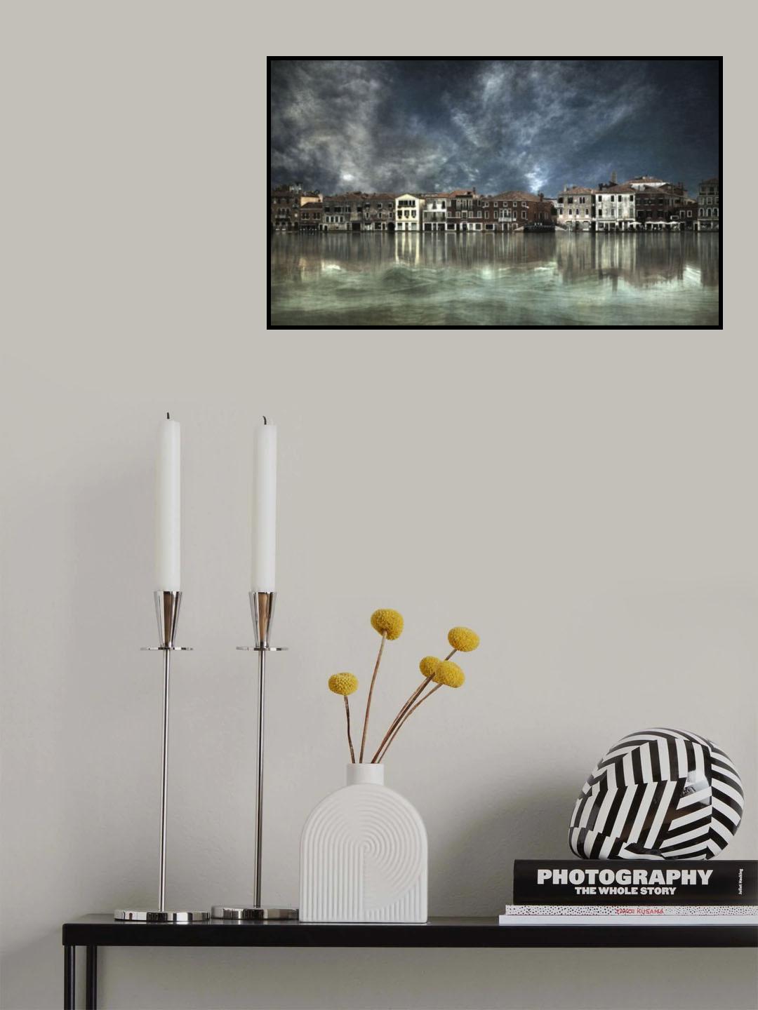 Reflections in Venice Poster och Canvastavla