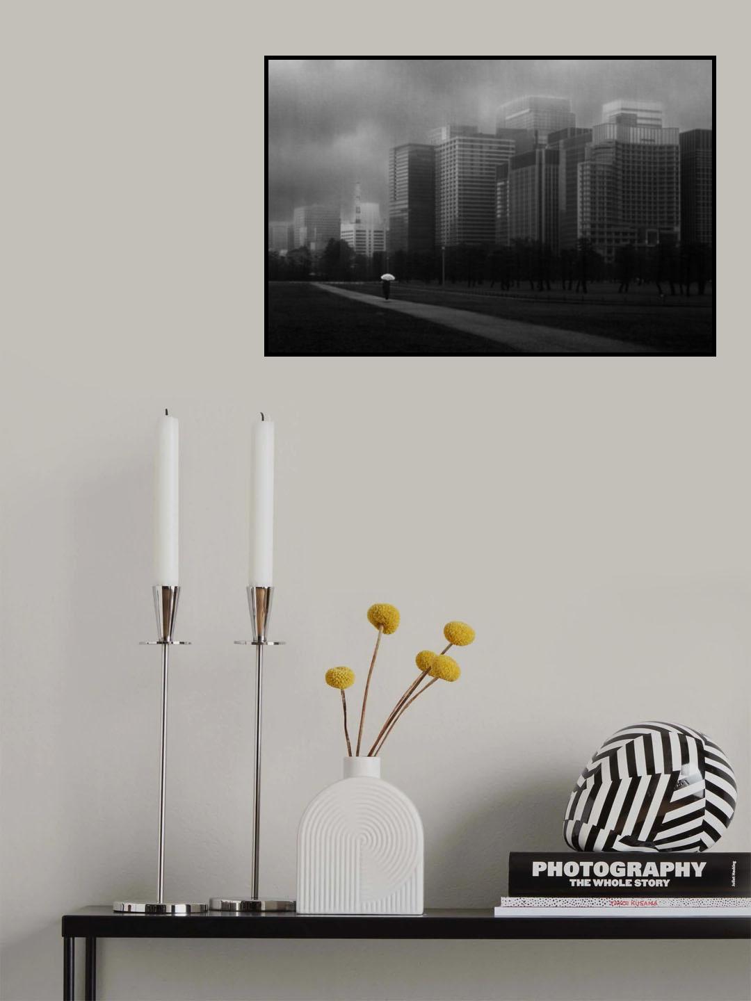Road to the City Poster och Canvastavla