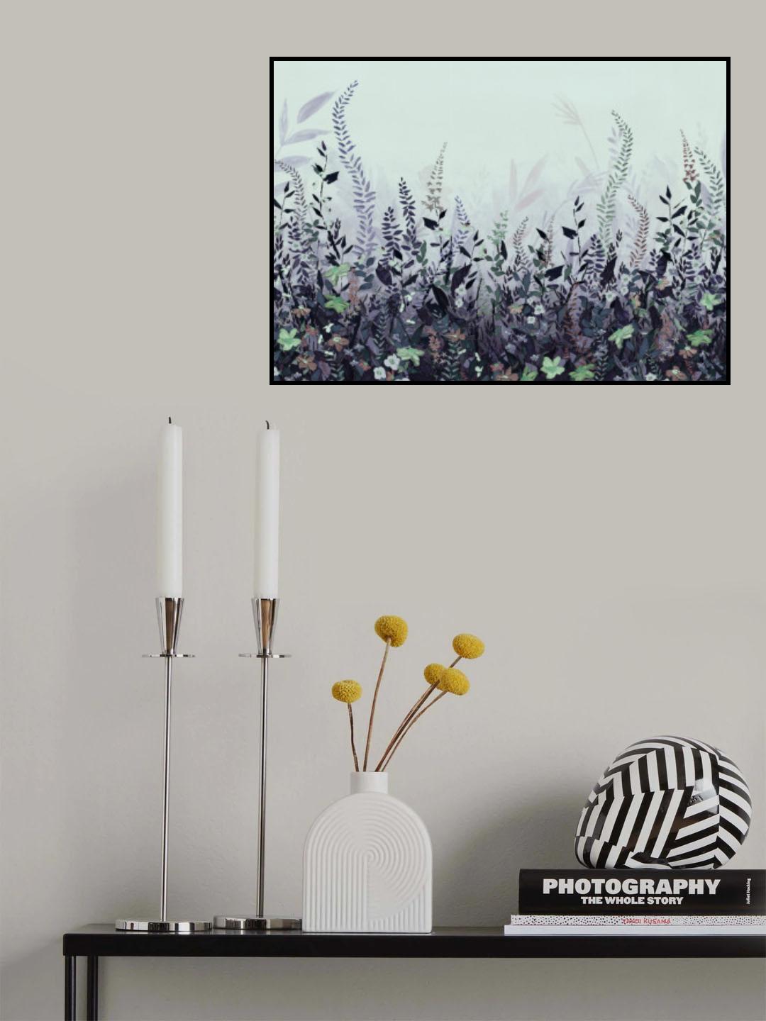 Hl006 Flowers 4 4206mm X 3000h Poster och Canvastavla