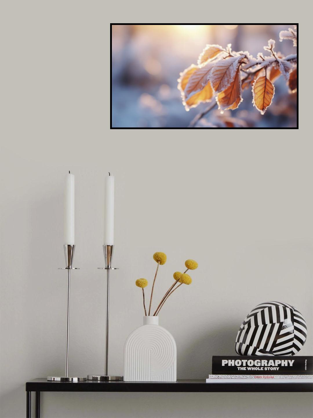 Winter Impressions No 10 Poster och Canvastavla