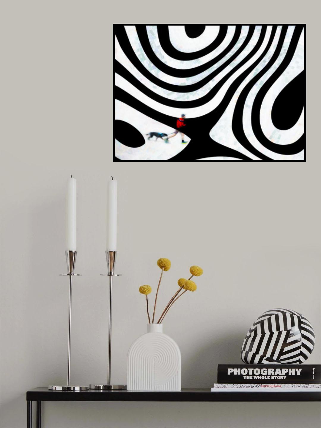 Bended space Poster och Canvastavla
