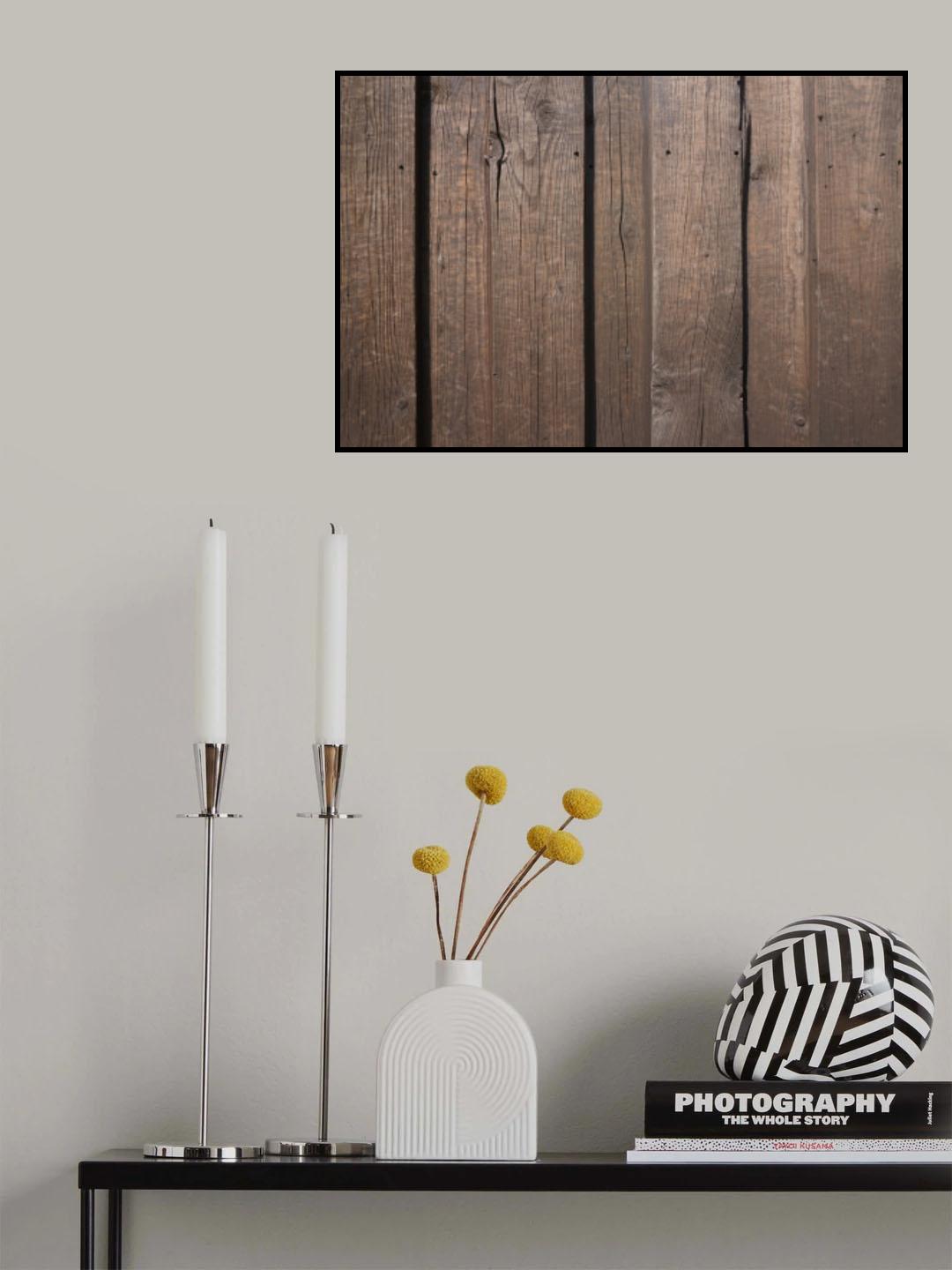 Tex Surface Wood 17 Poster och Canvastavla