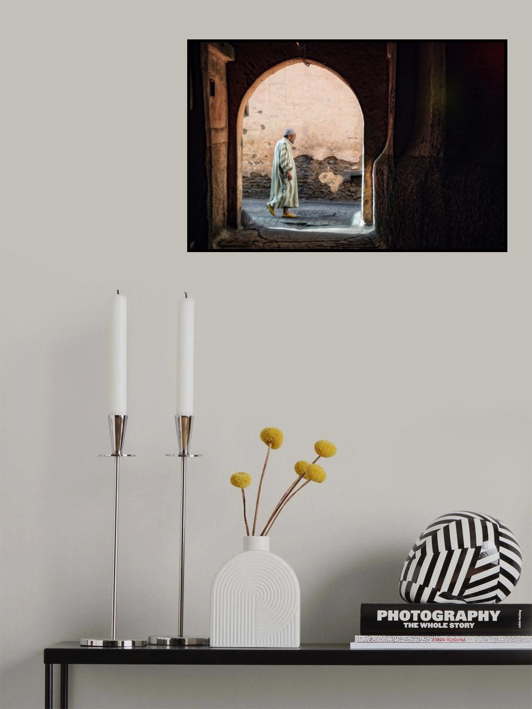 the streets of Marrakesh Poster och Canvastavla