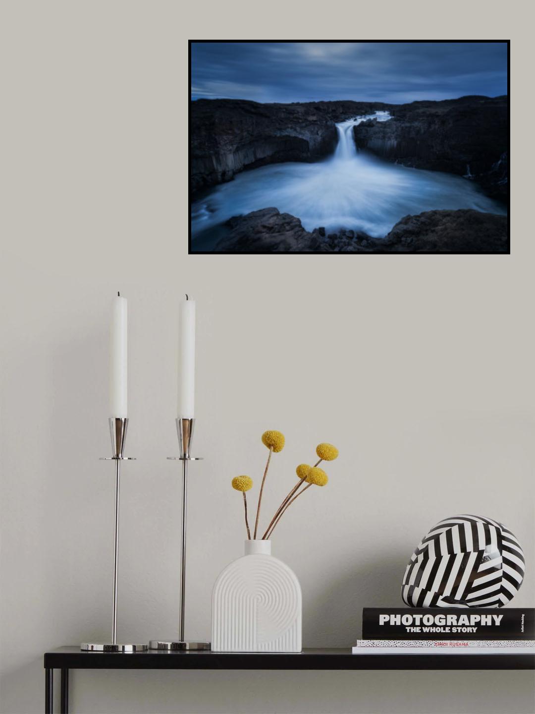 The Waterfall Poster och Canvastavla