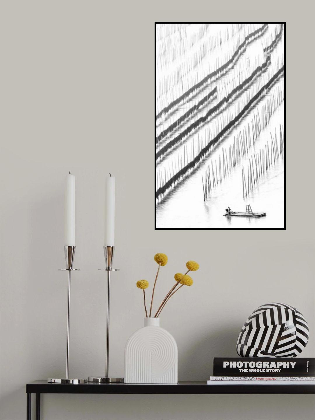 Out of line Poster och Canvastavla
