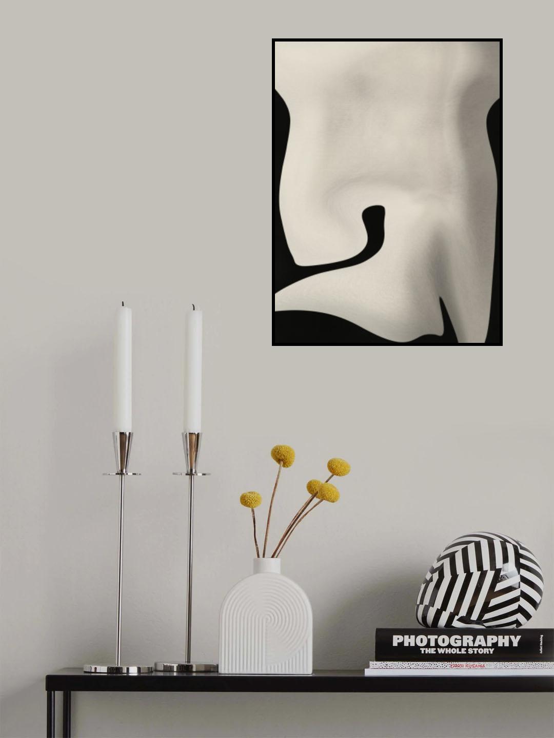 Fluid Fabric Poster och Canvastavla