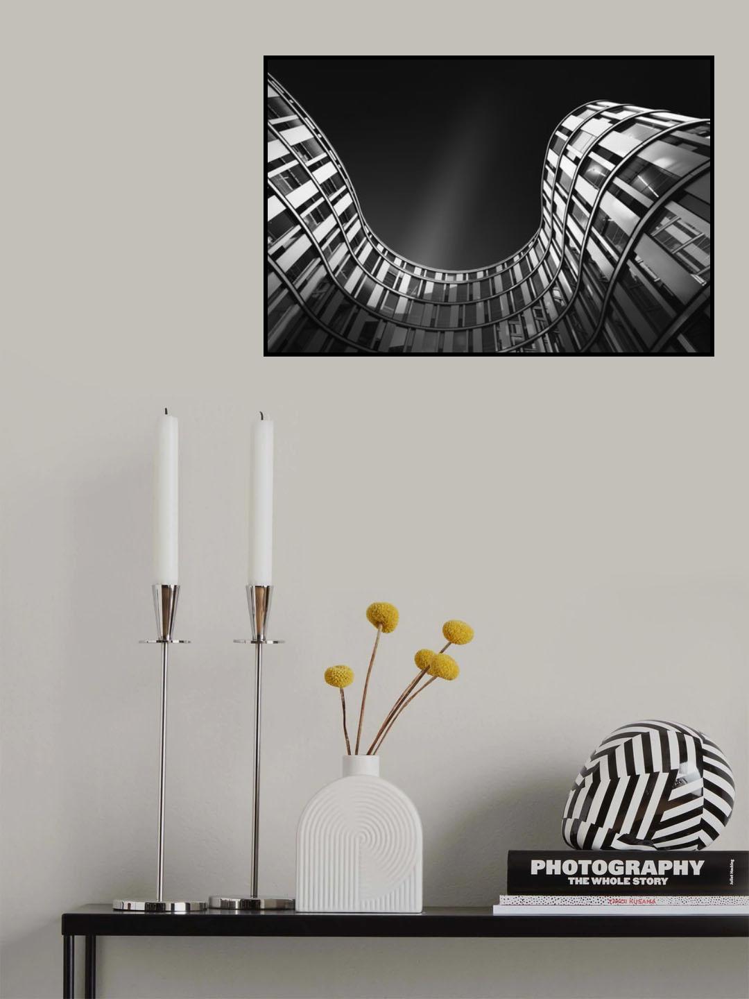 The Silver Wave Poster och Canvastavla